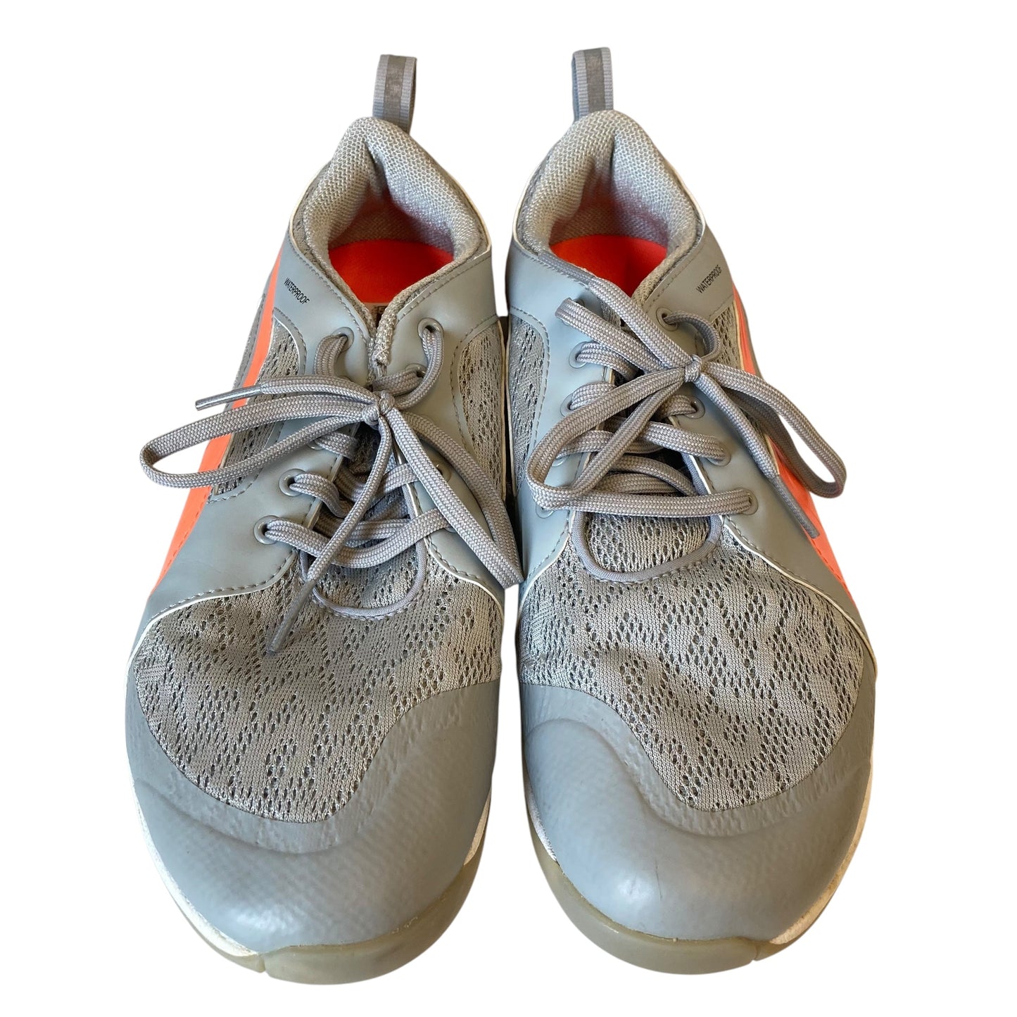 Shoes Athletic By Puma In Grey & Orange, Size:8.5
