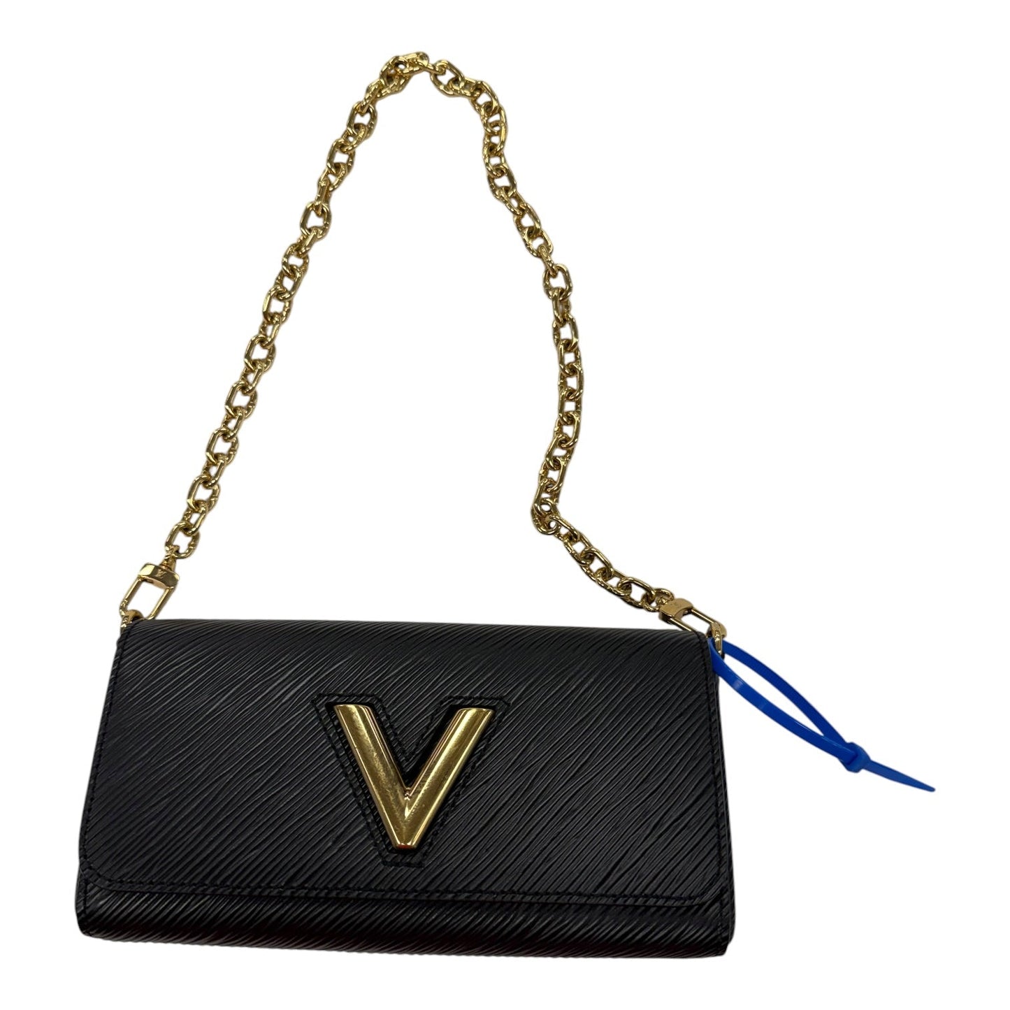 Handbag Luxury Designer By Louis Vuitton In Black, Size:Small