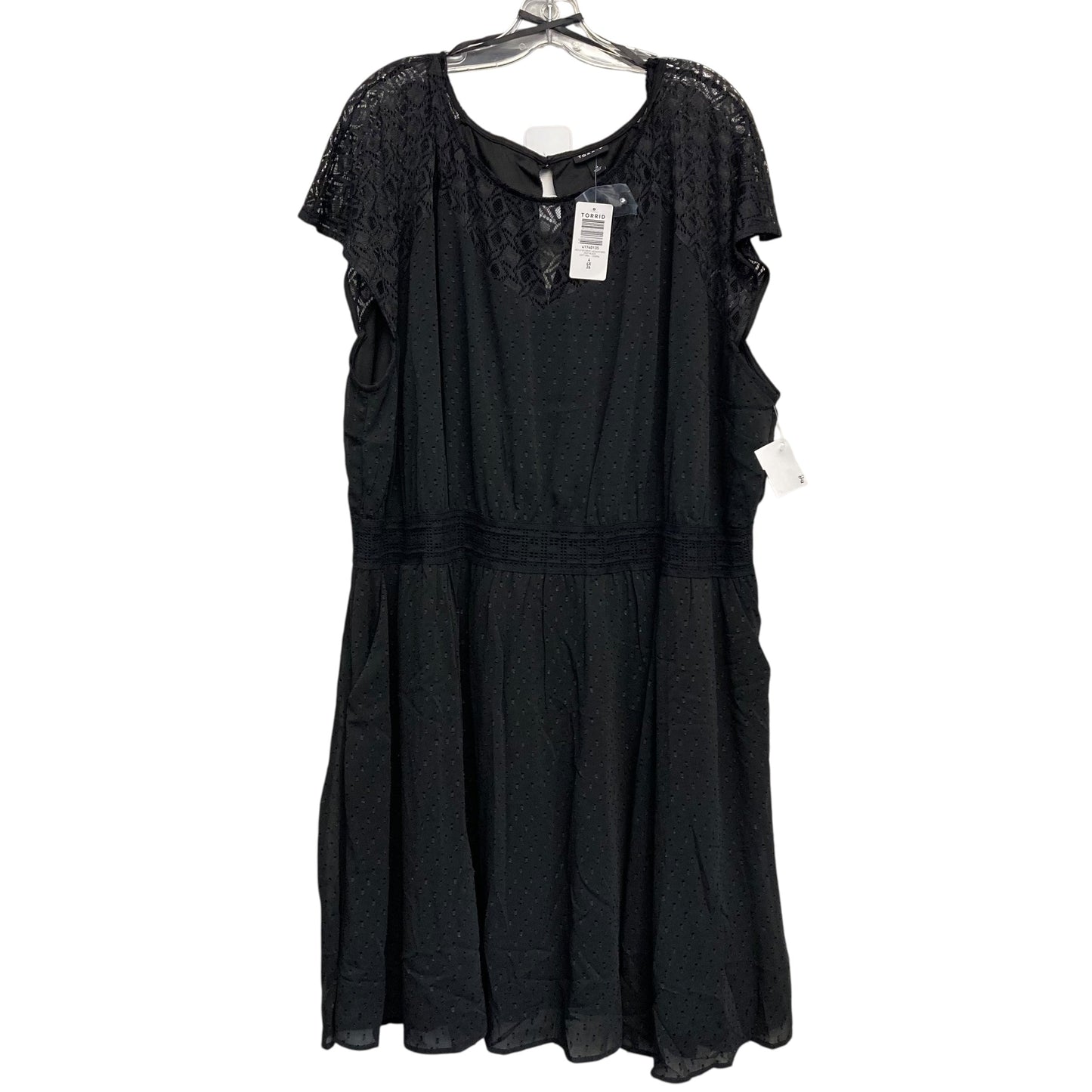 Dress Casual Short By Torrid In Black, Size:4X