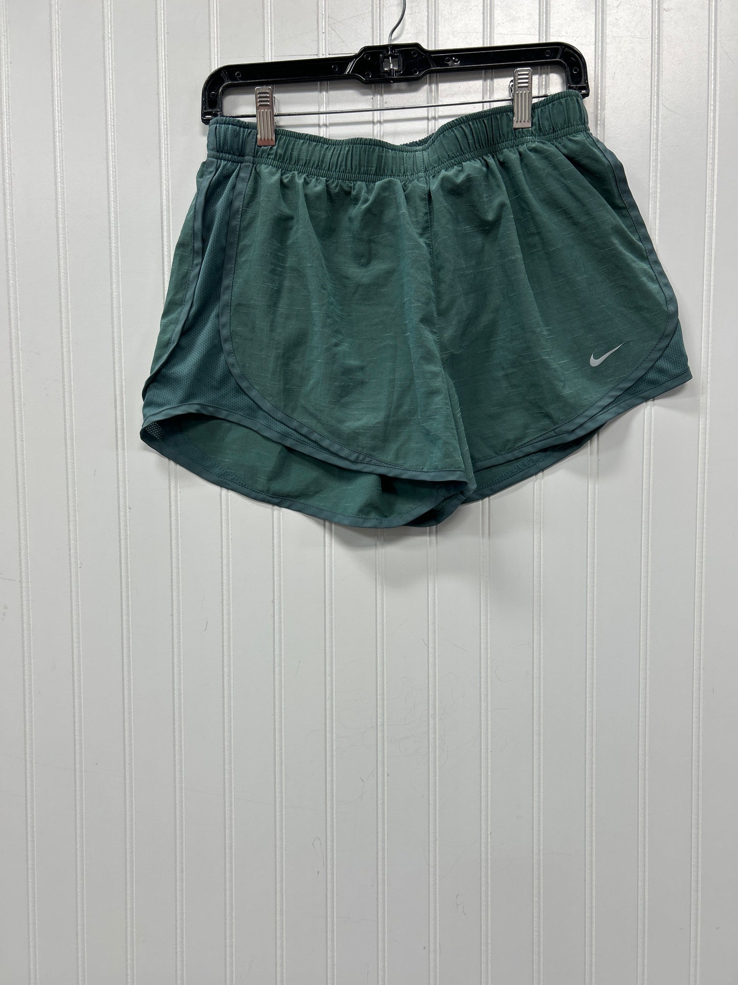 Athletic Shorts By Nike Apparel In Green, Size:L