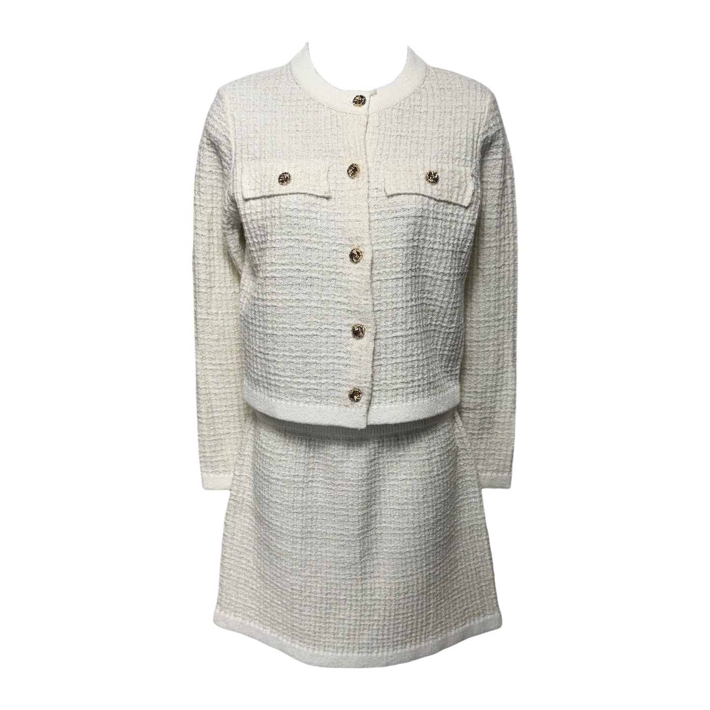 Skirt Suit 2pc By Rachel Zoe In Cream, Size: Xs