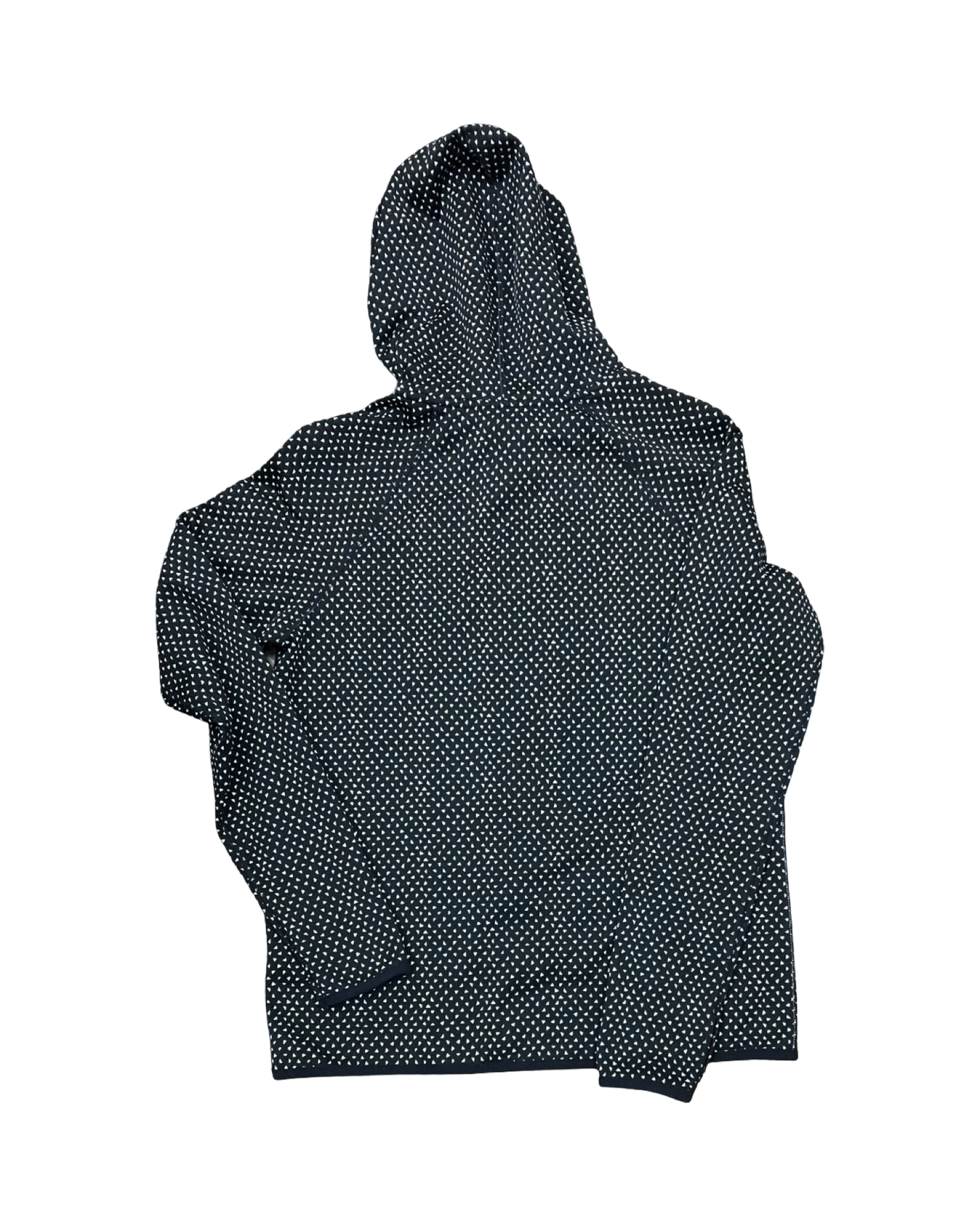 Sweatshirt Hoodie By Nike In Black & White, Size:S