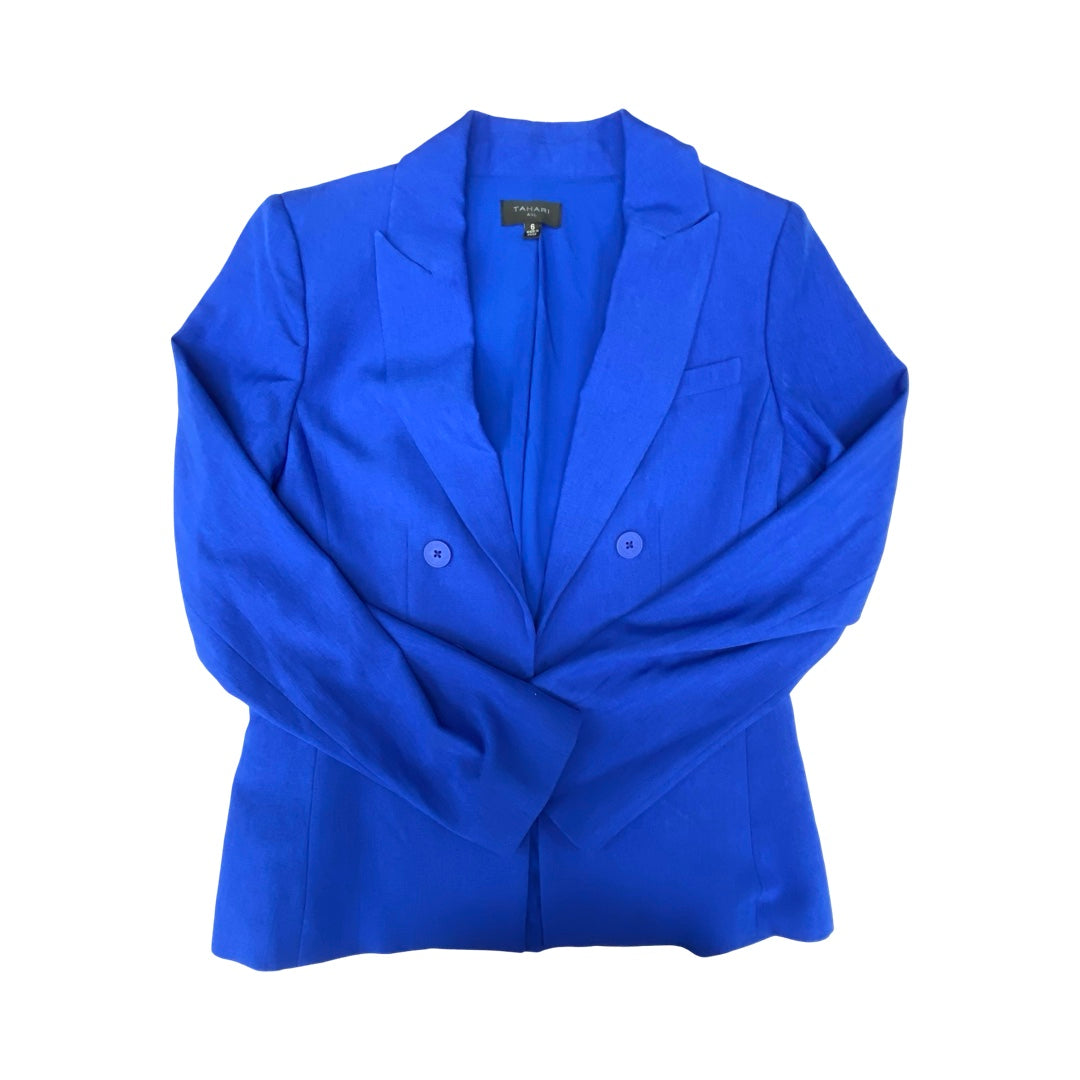 Blazer By Tahari In Blue, Size:6