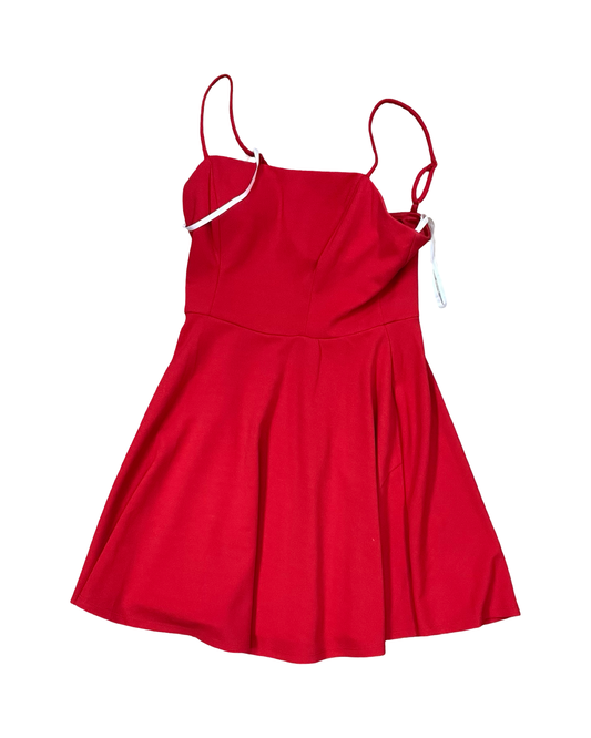 Dress Party Short By Clothes Mentor In Red, Size:8