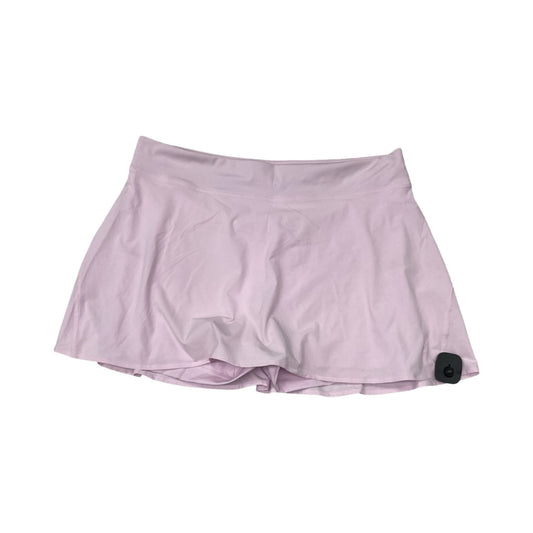 Athletic Skort By Lululemon In Pink, Size:14