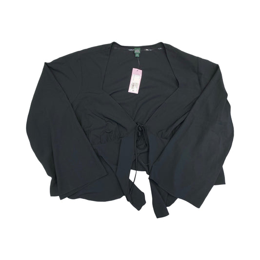 Top Ls By Wild Fable In Black, Size:4X