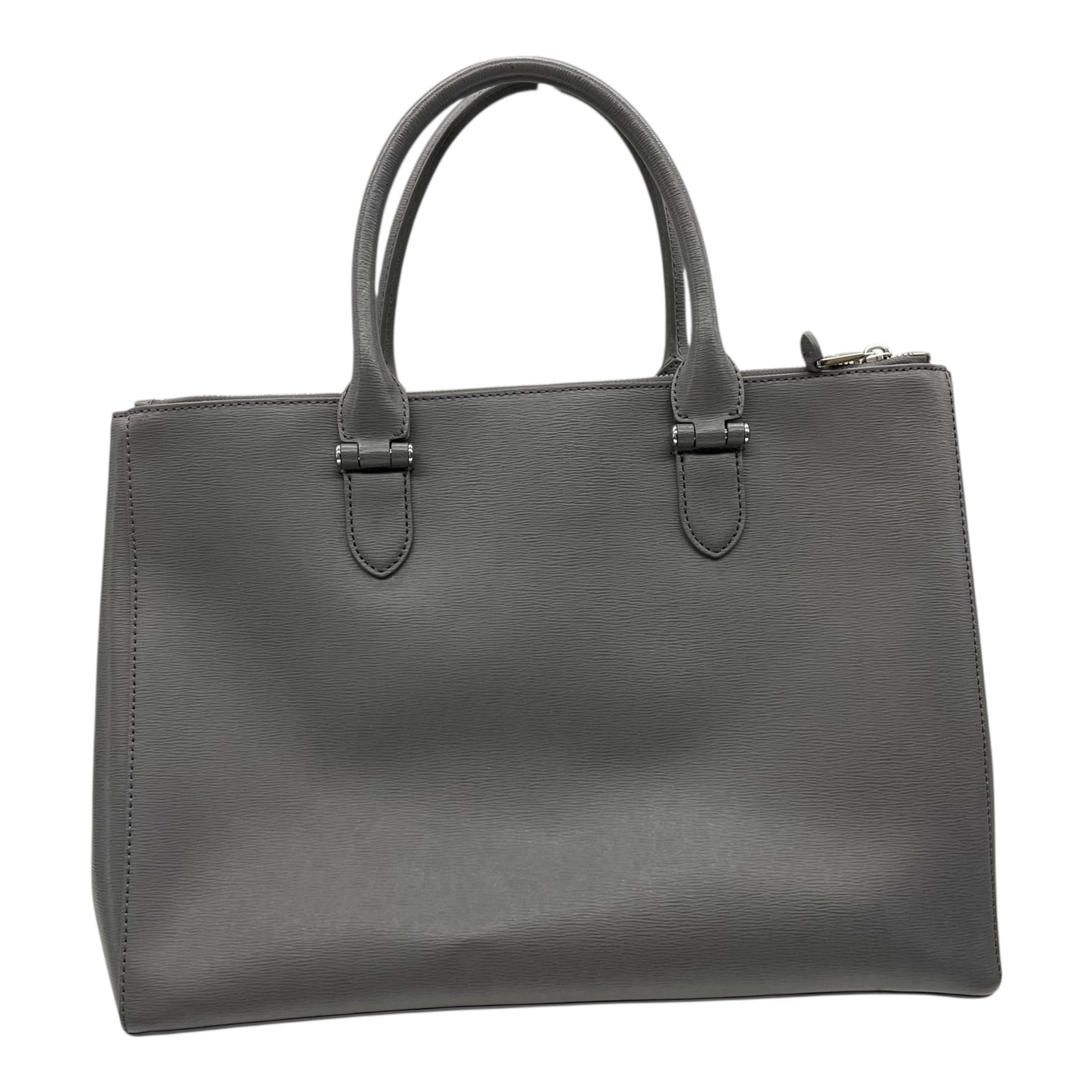 Handbag By Ralph Lauren In Grey, Size:Large