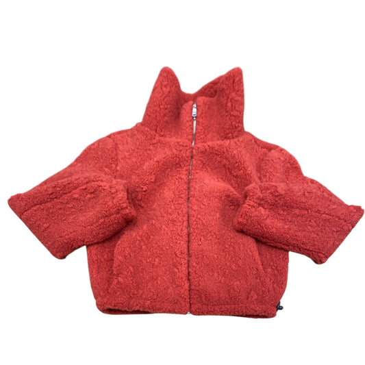 Coat Faux Fur & Sherpa By Avec Les Filles In Red, Size:Xs