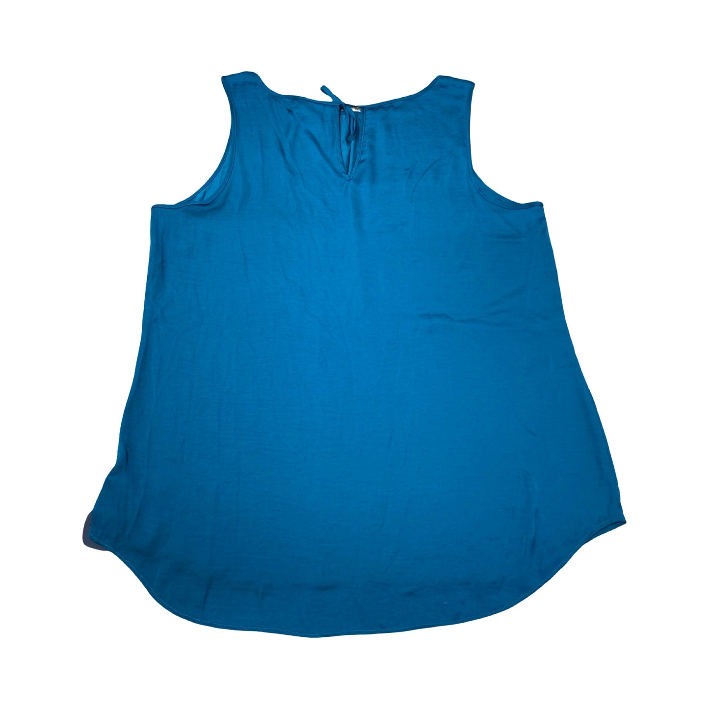 Top Sleeveless By Cabi In Teal, Size:Xl