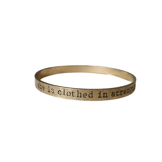 Bracelet Bangle By Altard State In Gold