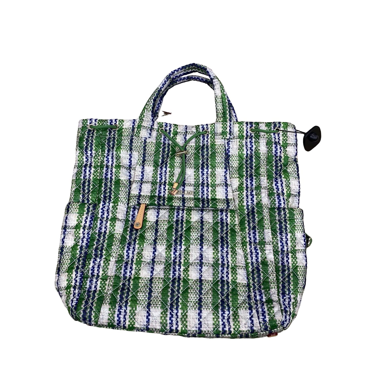 Handbag Designer By Mz Wallace In Green, Size:Large