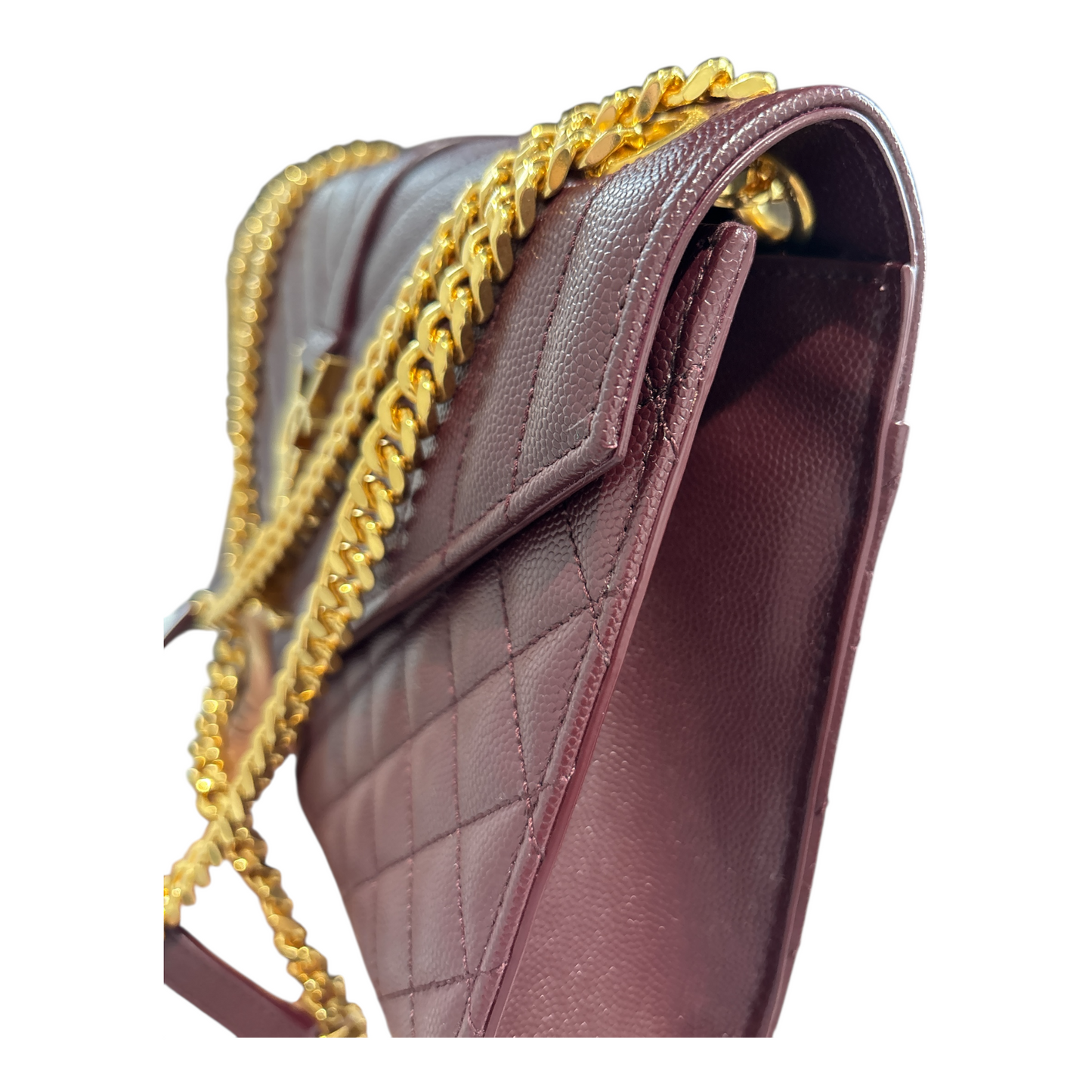 Handbag Luxury Designer By Yves Saint Laurent, Size: Medium