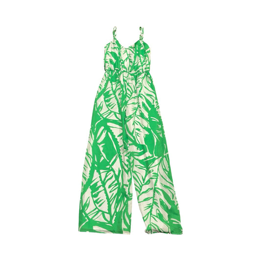 Jumpsuit By Target-Designer In Green & White, Size:M