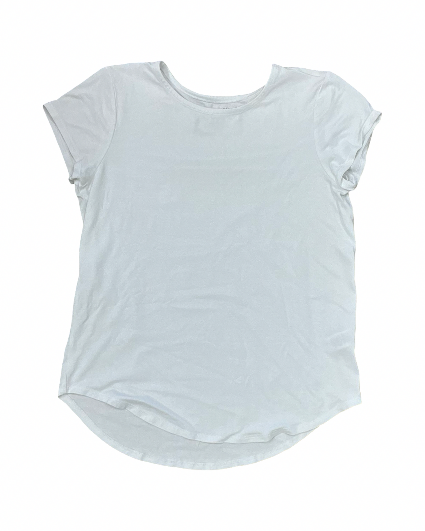 Top Ss Basic By Cupio In White, Size:M