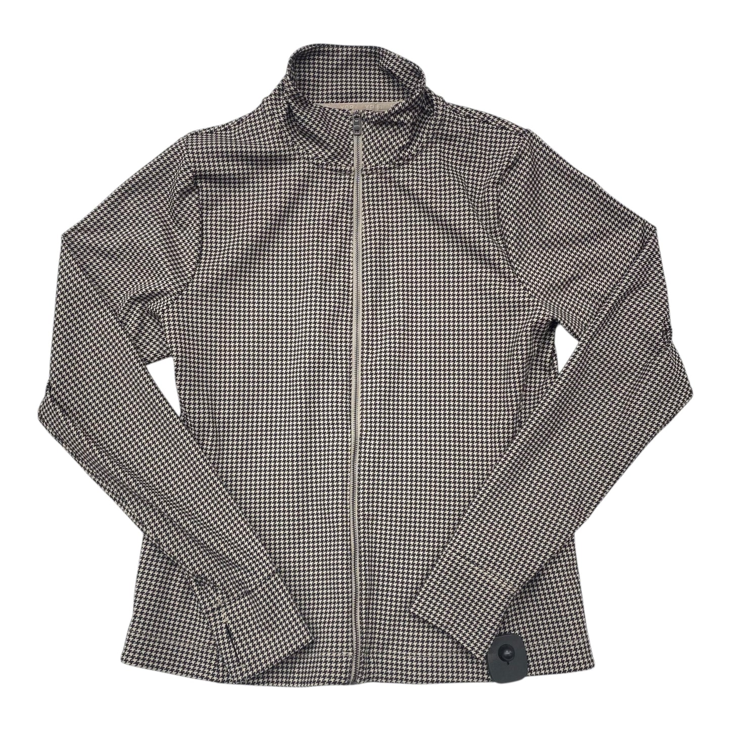 Athletic Jacket By Ypb In Black & Brown, Size:Xl