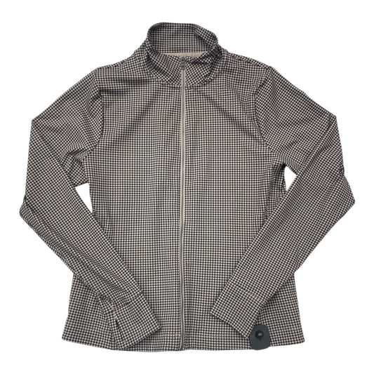 Athletic Jacket By Ypb In Black & Brown, Size:Xl