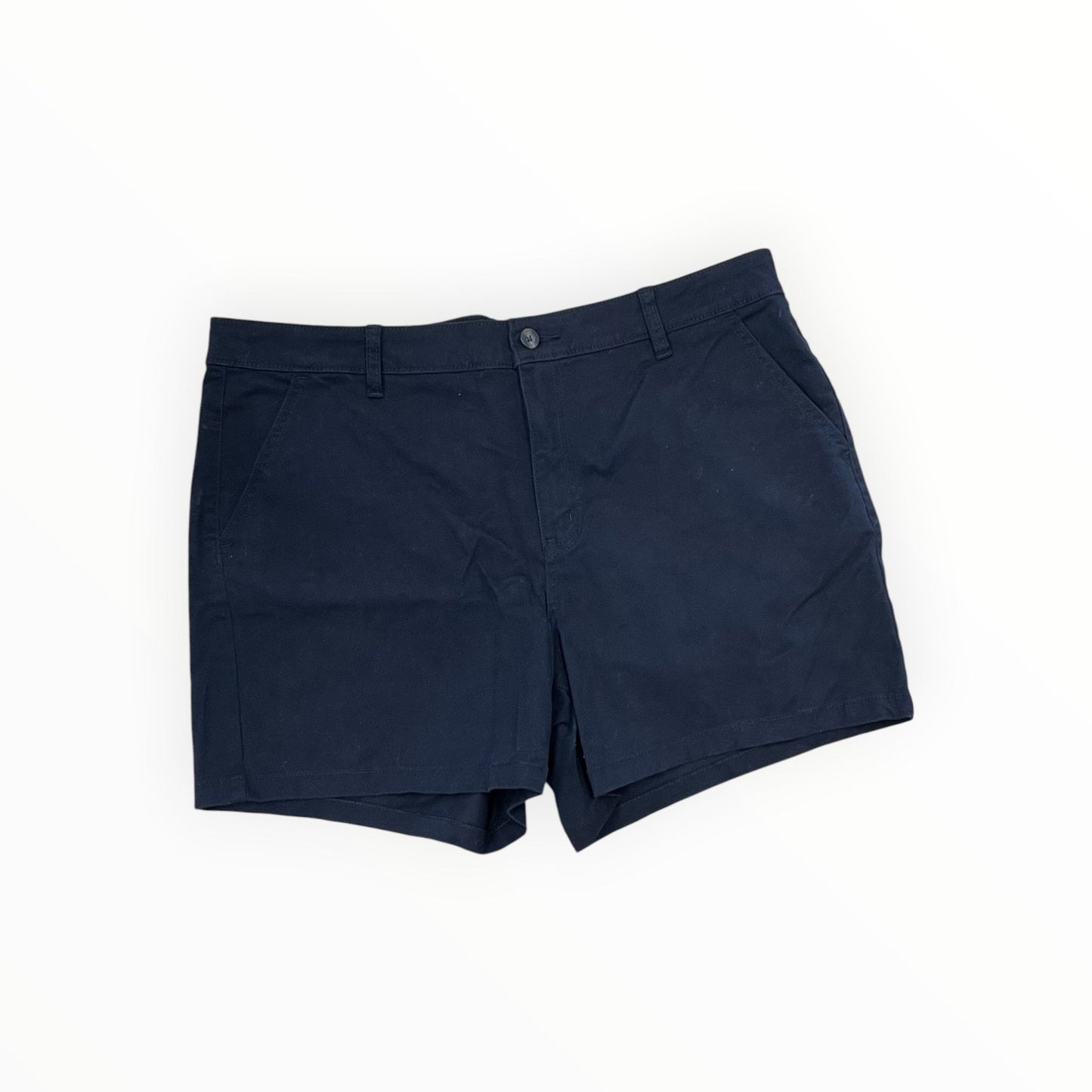 Shorts By Ana In Black Denim, Size:18