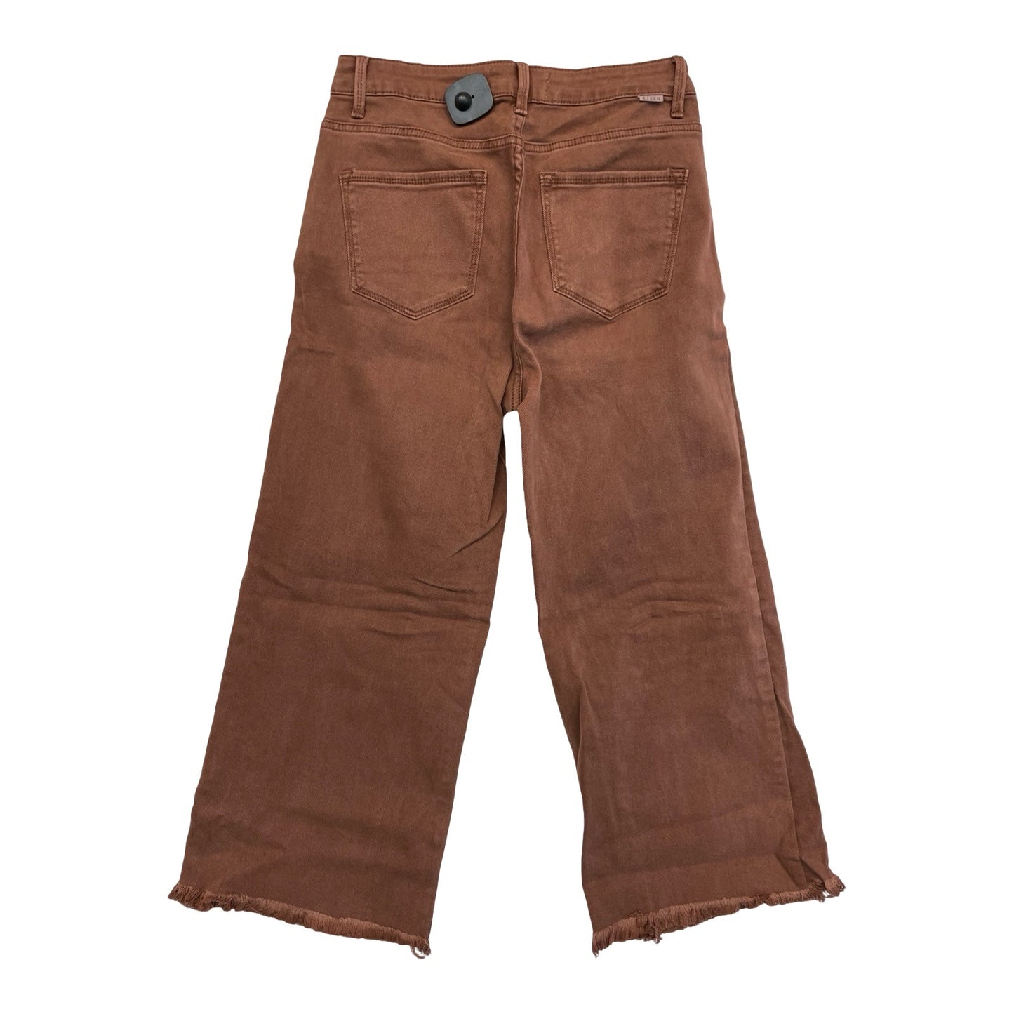 Jeans Wide Leg By Risen In Red Denim, Size:6