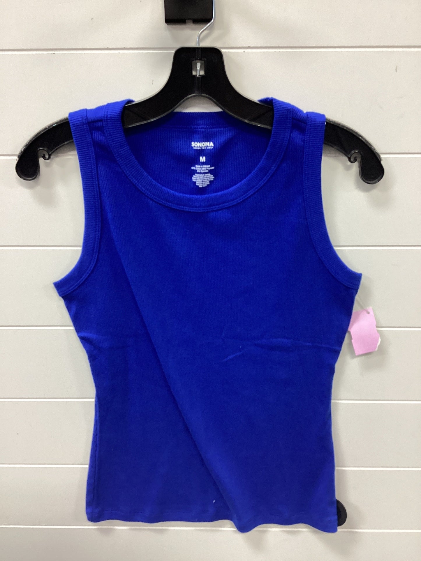 Tank Top By Sonoma In Blue, Size:M