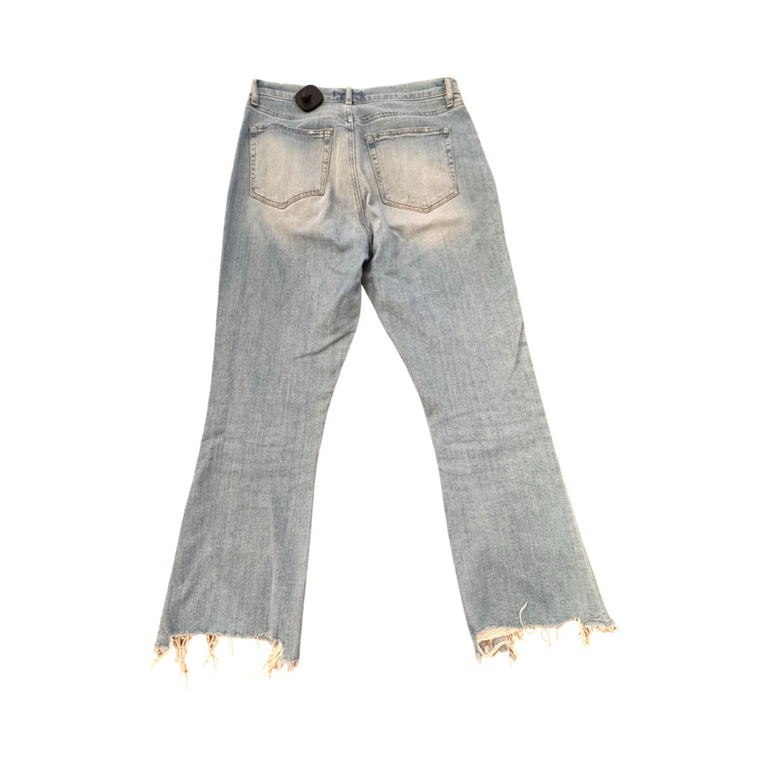 Jeans Boot Cut By Loft In Blue Denim, Size:6