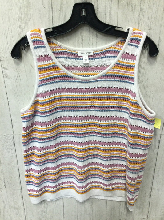 Top Sleeveless By Tribal In Multi, Size:L