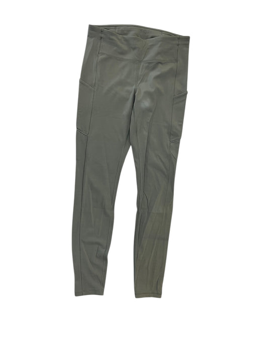 Athletic Leggings By Lululemon In Green, Size:M