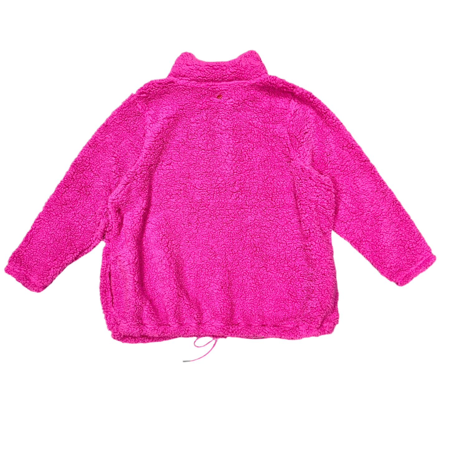 Jacket Faux Fur & Sherpa By Livi Active In Pink, Size: 3x