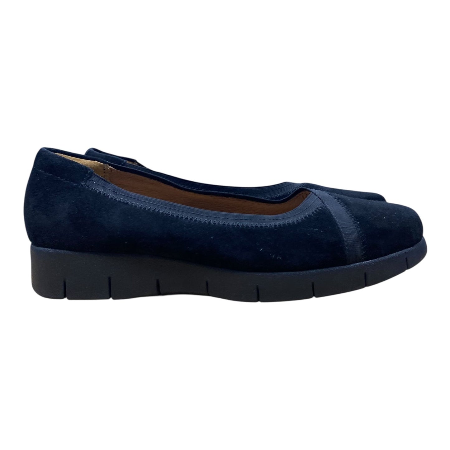 Shoes Flats By Clarks In Black, Size:9.5