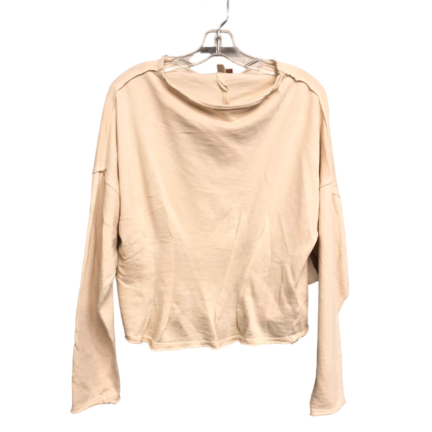 CREAM TOP LS by PILCRO Size:M