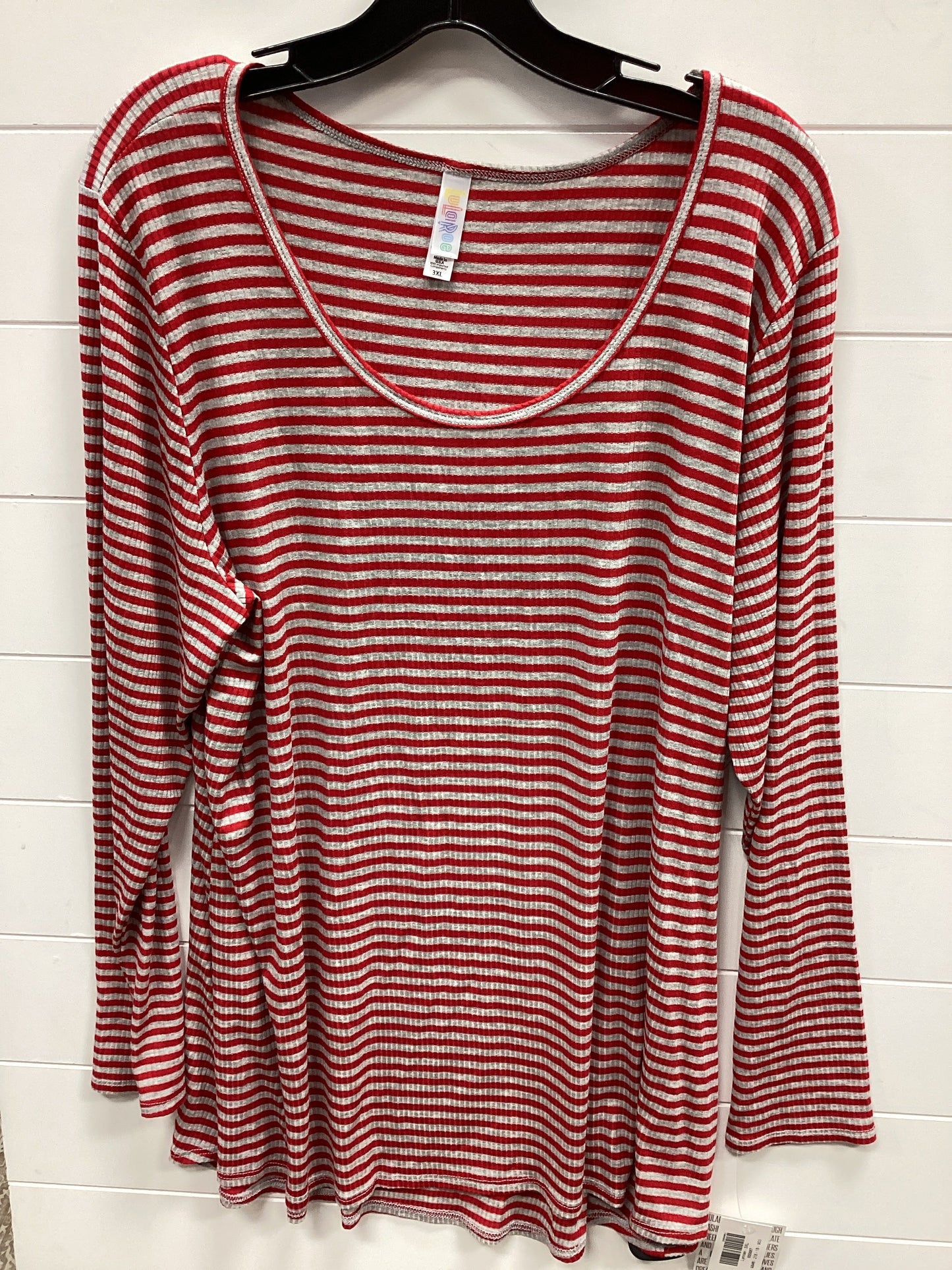 Top Ls By Lularoe In Gold & Red, Size:3X