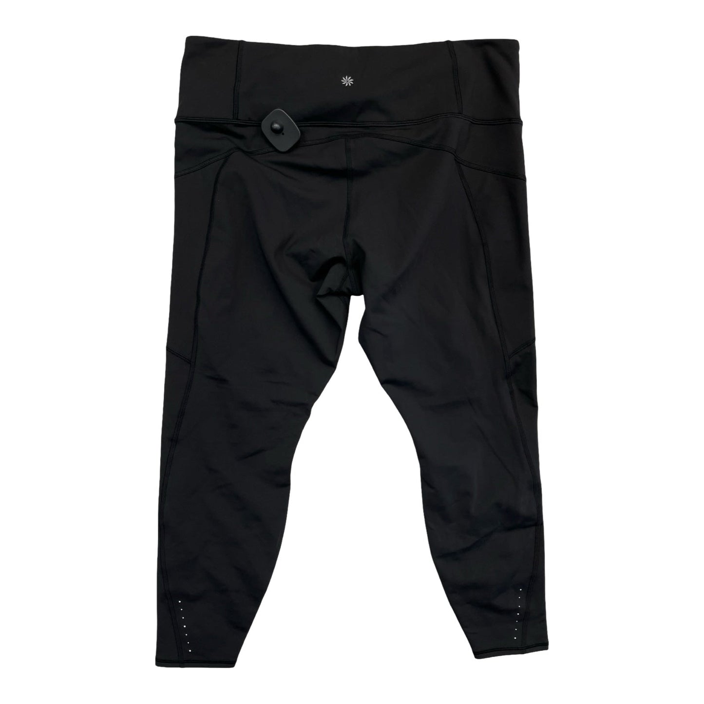 Athletic Leggings By Athleta In Black, Size:Xl