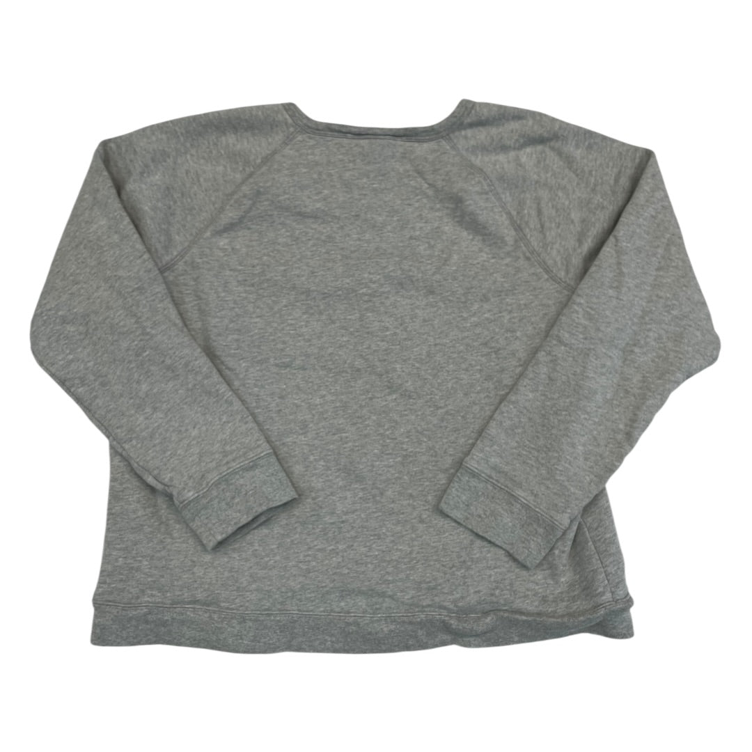 Sweatshirt Crewneck By Draper James In Grey, Size:Xl