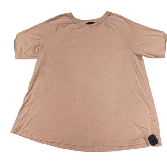 Top Ss Designer By Eileen Fisher In Pink, Size:Xl
