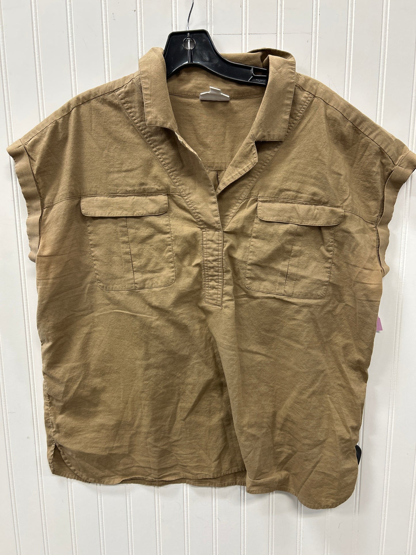 Top Ss By J. Jill In Tan, Size:L