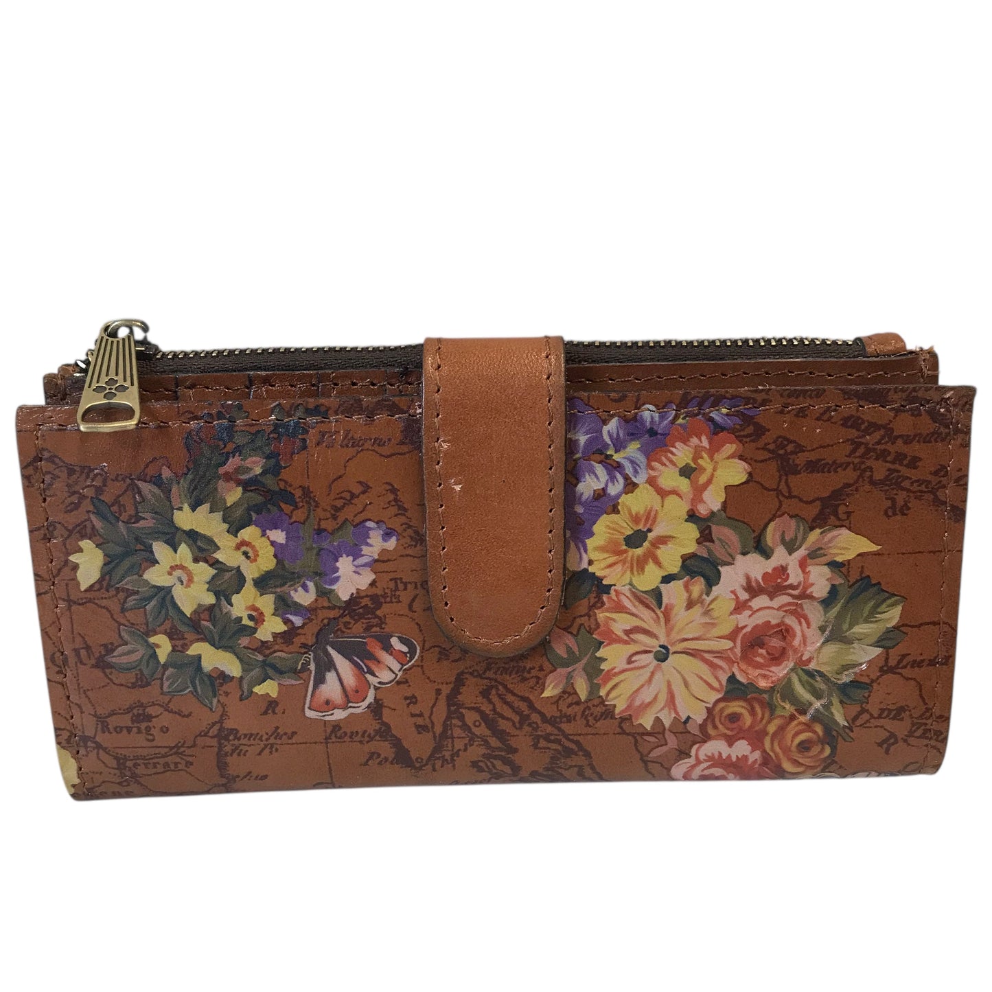 Wallet Designer By Patricia Nash In Brown, Size:Medium