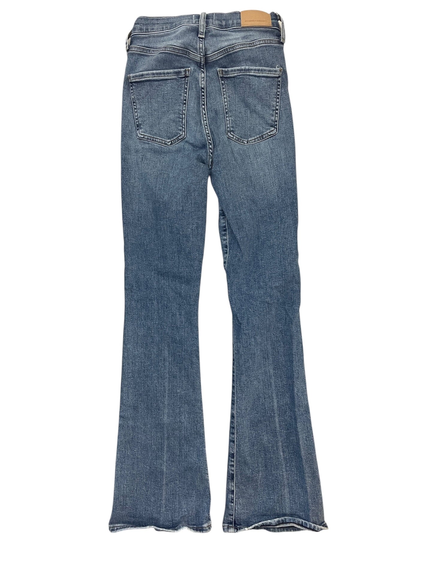 Jeans Flared By Citizens Of Humanity In Blue Denim, Size:00