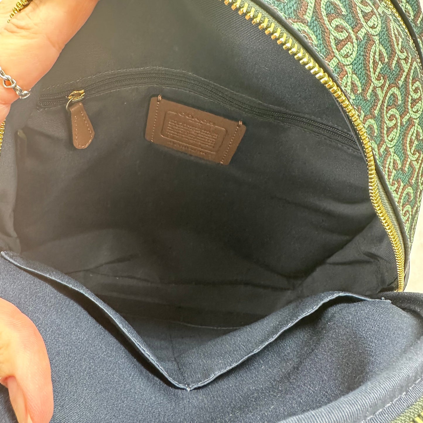 REDUCED/Final Sale: Backpack Designer By Coach, Size: Medium