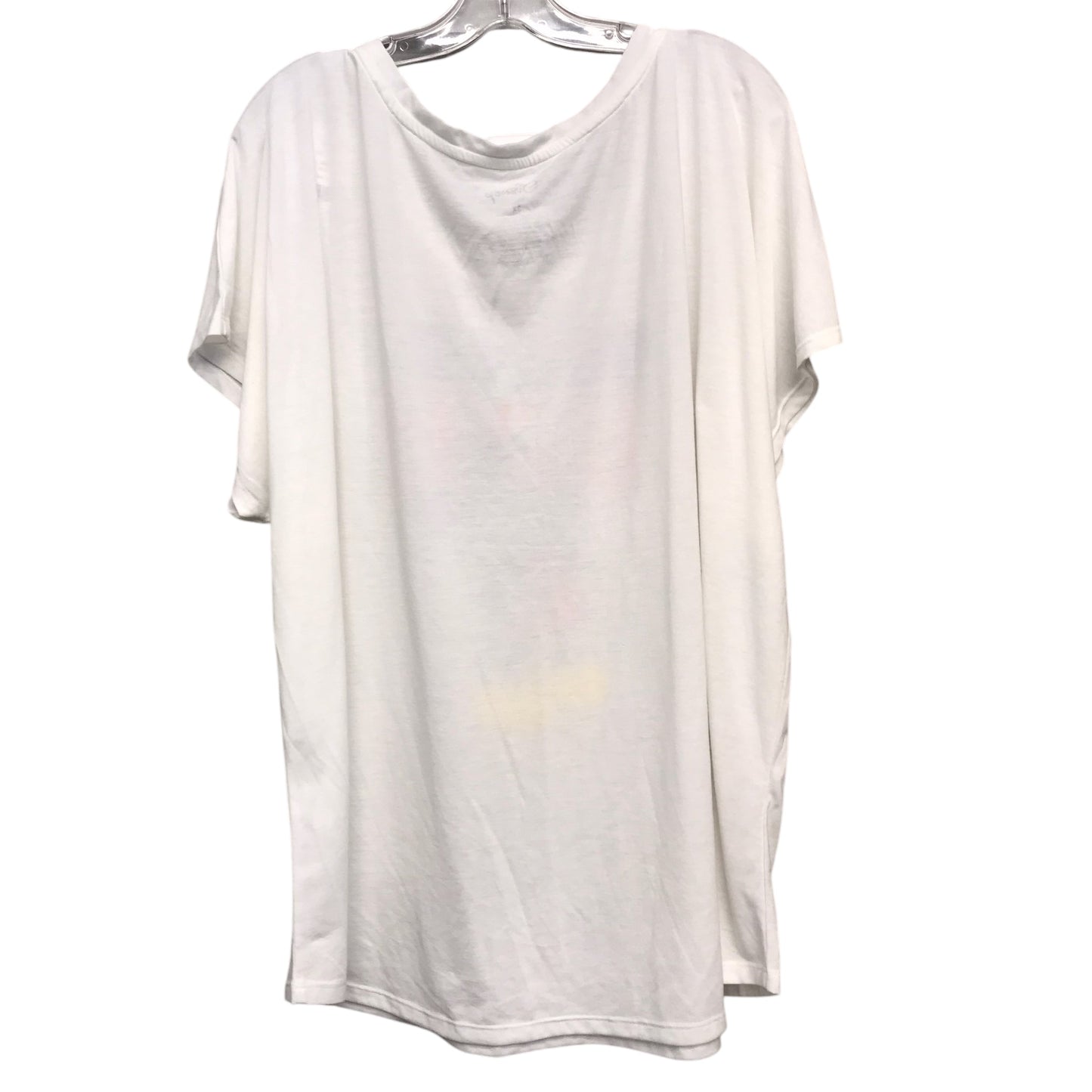 Top Ss By Disney Store In White, Size:3X