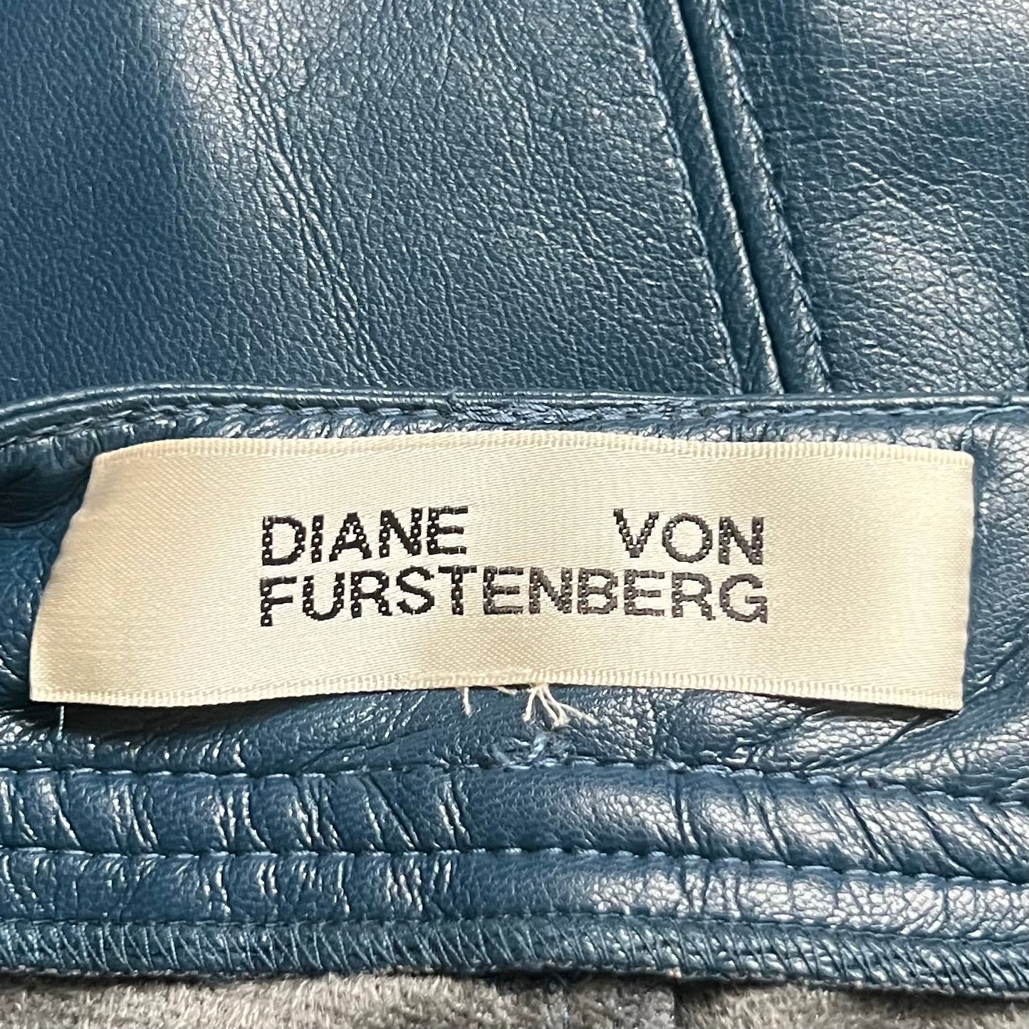 Pants Designer By Diane Von Furstenberg In Blue, Size: S