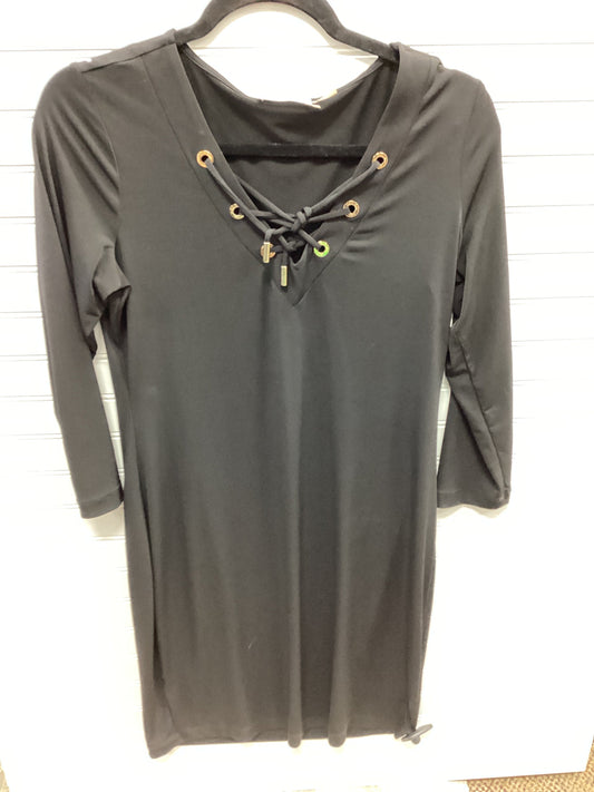 Dress Work By Calvin Klein In Black, Size:8