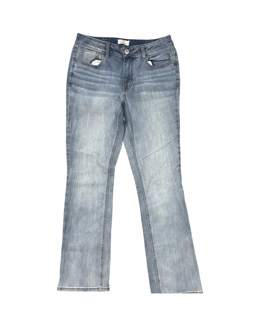Jeans Boot Cut By Maurices In Blue Denim, Size:8