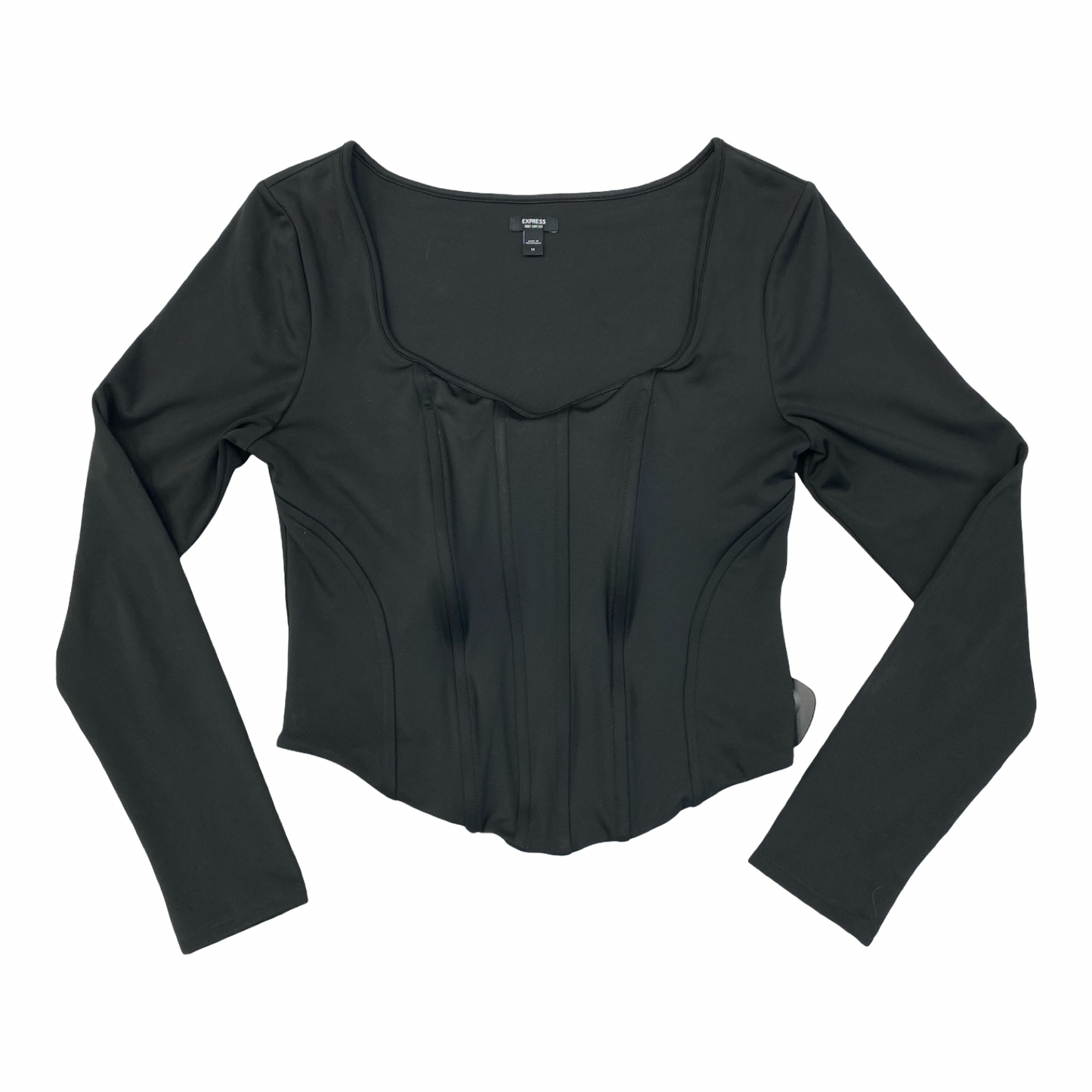 Top Ls By Express In Black, Size:M