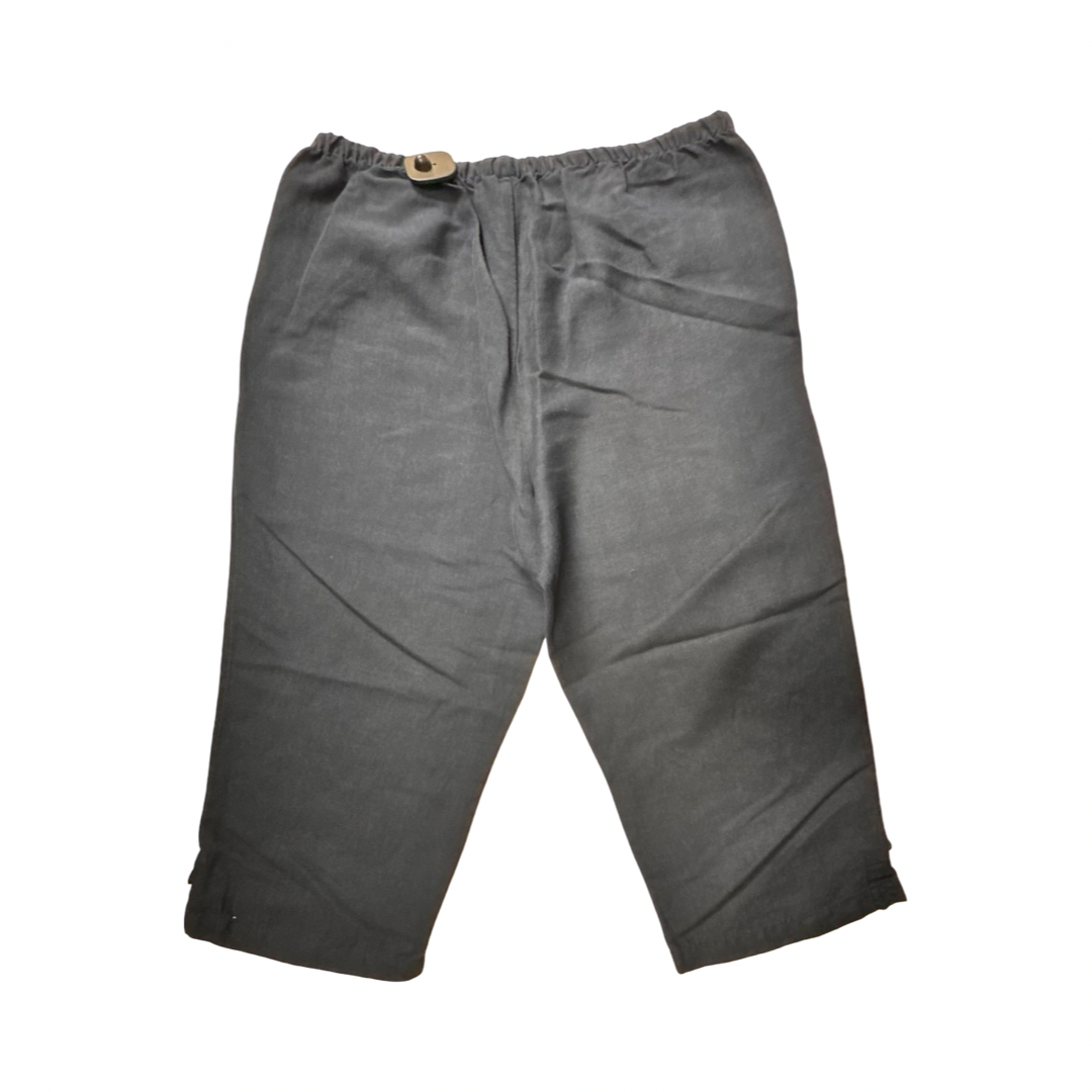 Pants Cropped By Christopher And Banks In Navy, Size:L