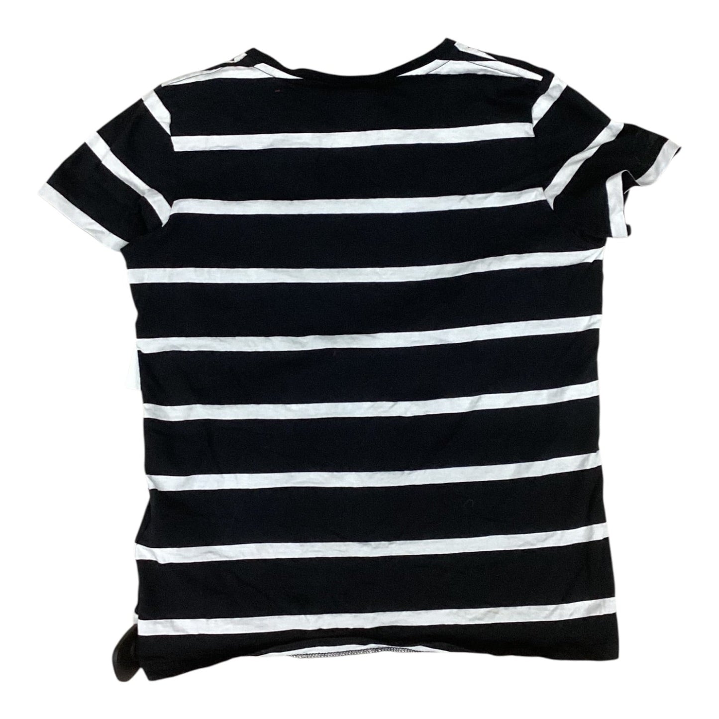 Top Ss By Polo Ralph Lauren In Black & White, Size:M