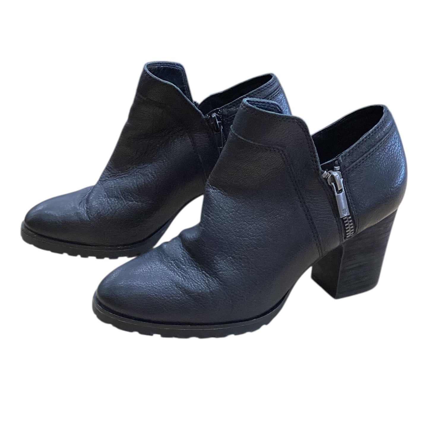 Boots Ankle Heels By Lucky Brand In Black, Size:8