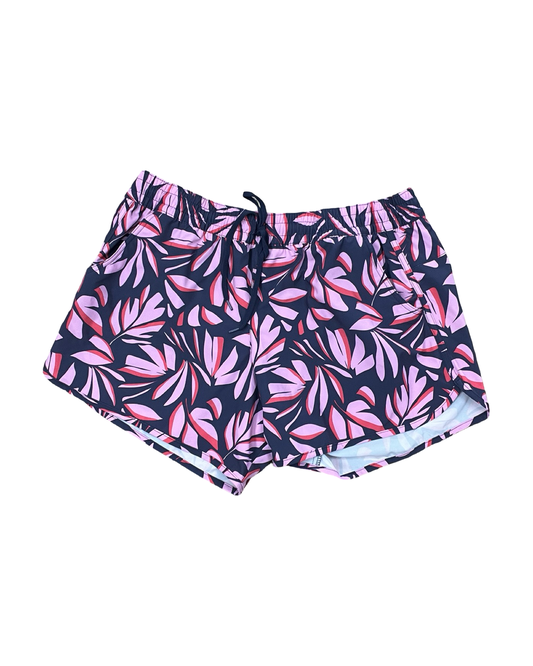 Shorts By Columbia In Grey & Pink, Size:Xl
