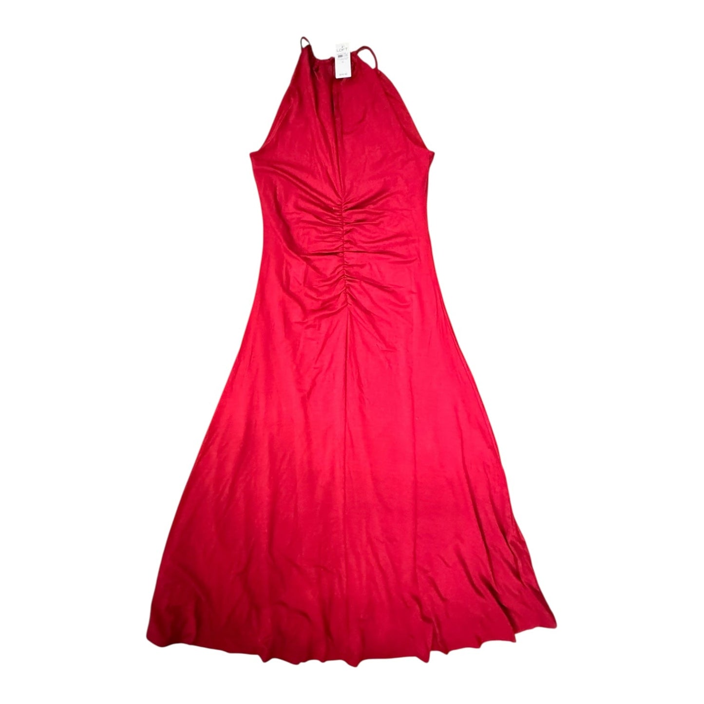 Dress Party Long By Loft In Maroon, Size:6