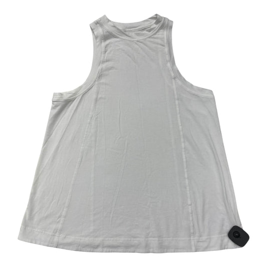 Athletic Tank Top By Lululemon In White, Size:L