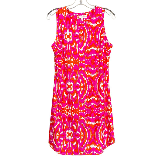 Dress Casual Short By Jude Connally In Orange & Pink, Size:S