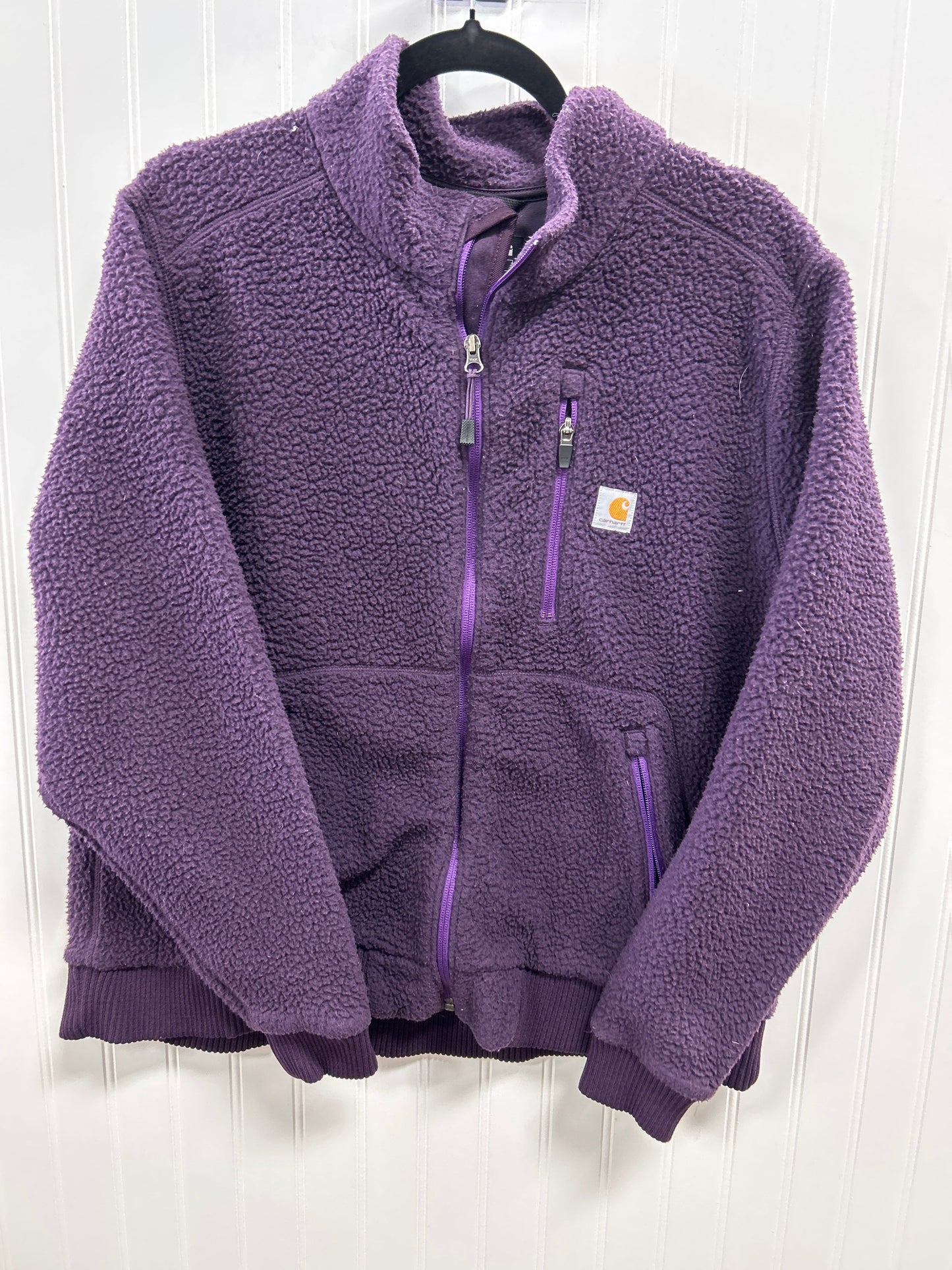 Jacket Fleece By Carhartt In Purple, Size:Xl